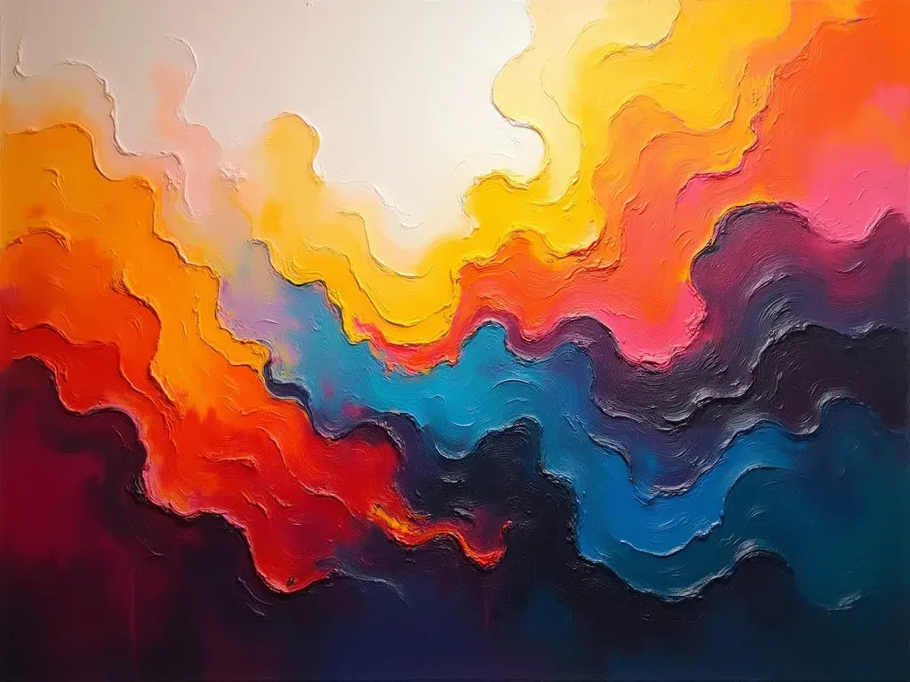 Abstract Large Painting