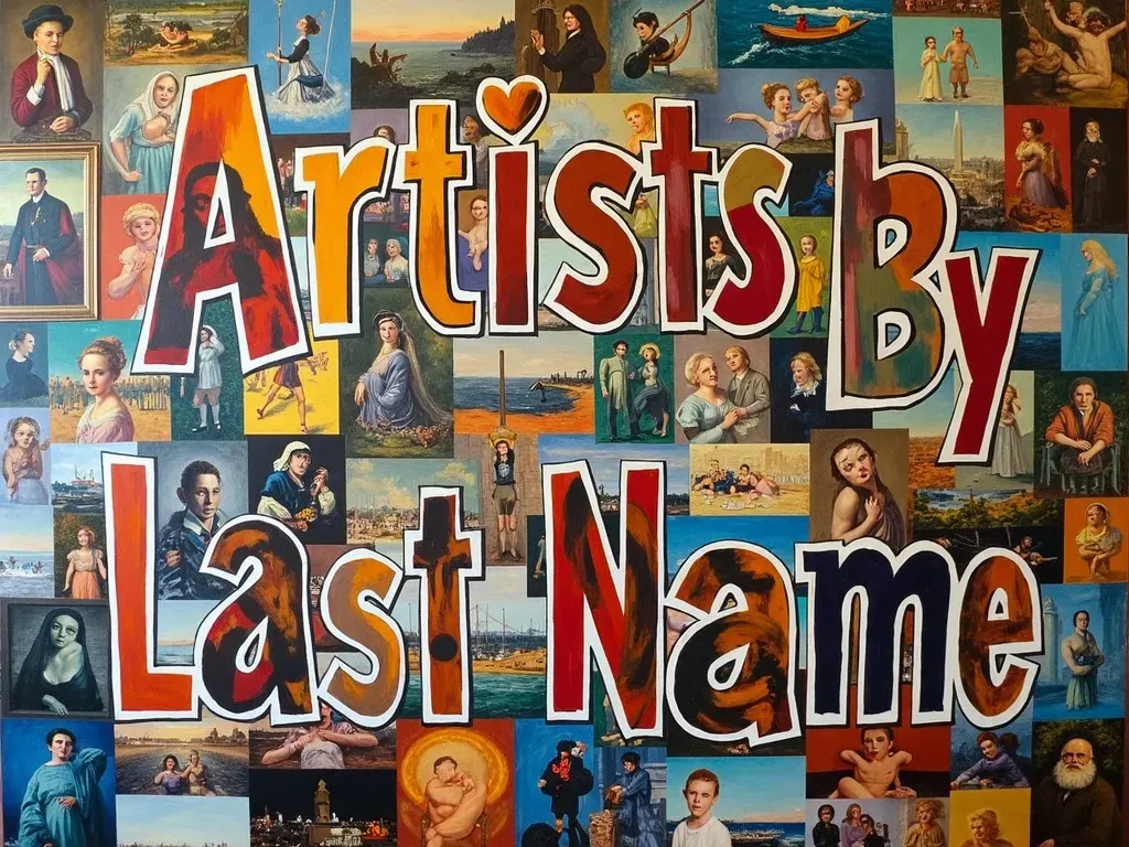 Artists by Last Name