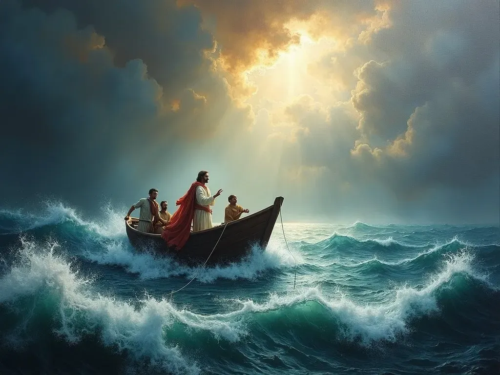 Christ in the Storm on the Sea of Galilee