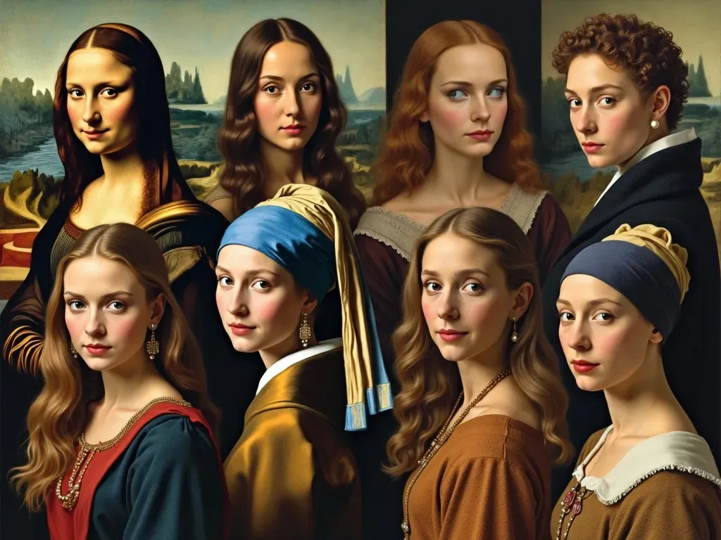 Famous Paintings of People