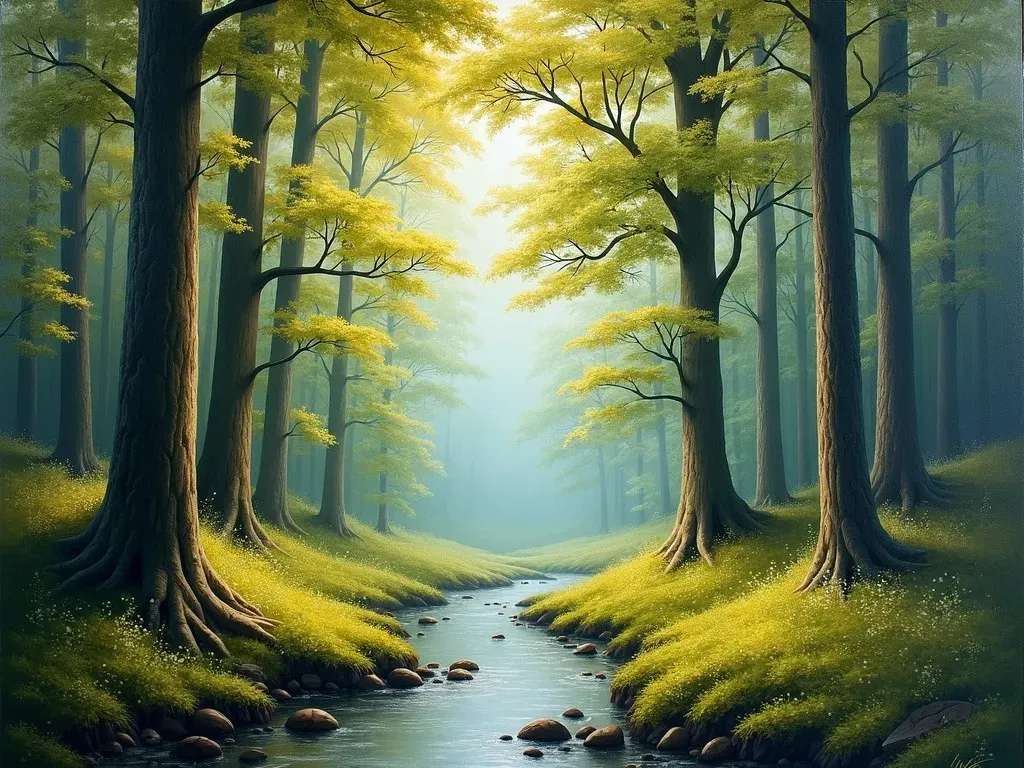 Forest Landscape Paintings