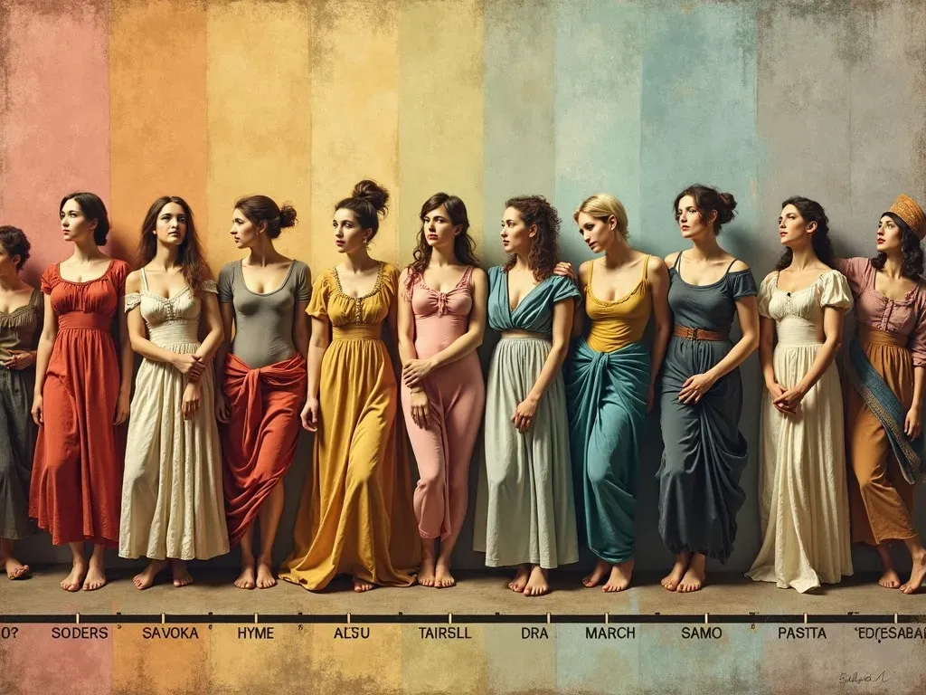 Historical Timeline of Woman Figure Painting