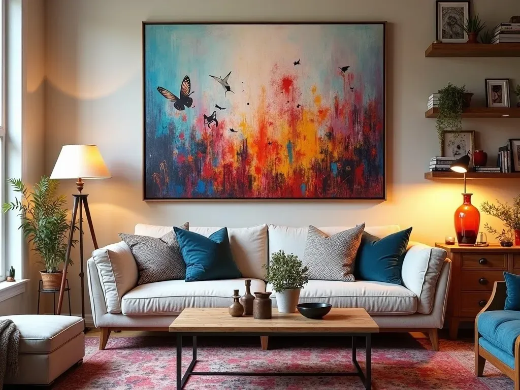 Home Decor with Paint Prints