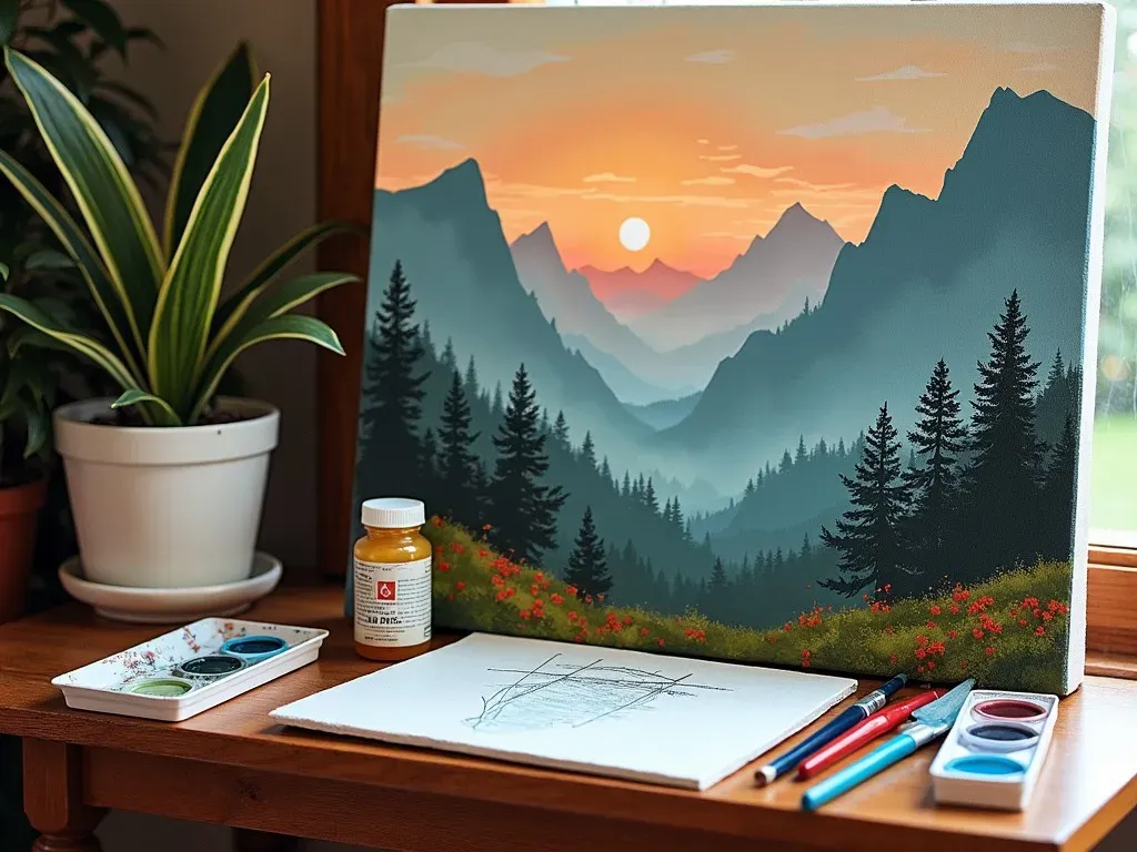 Landscape Painting Materials