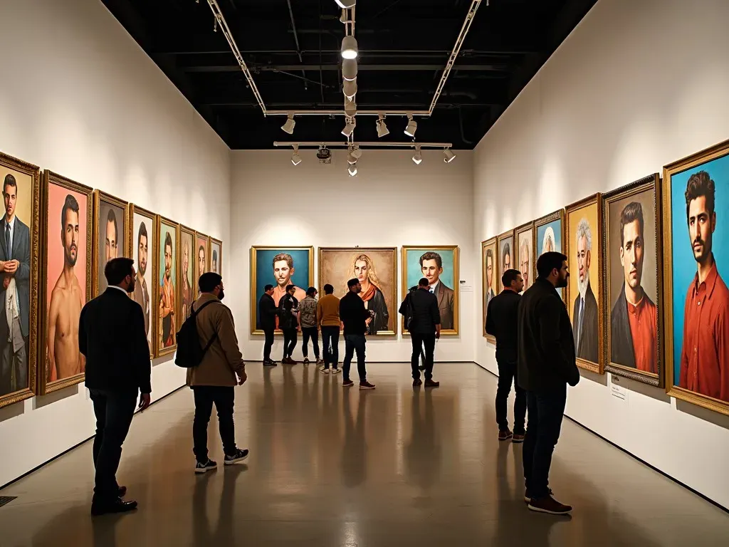 Male Art Gallery