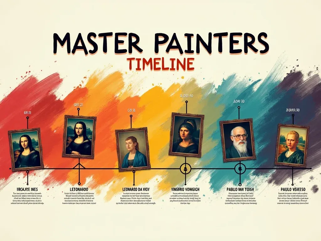 Master Painters Timeline