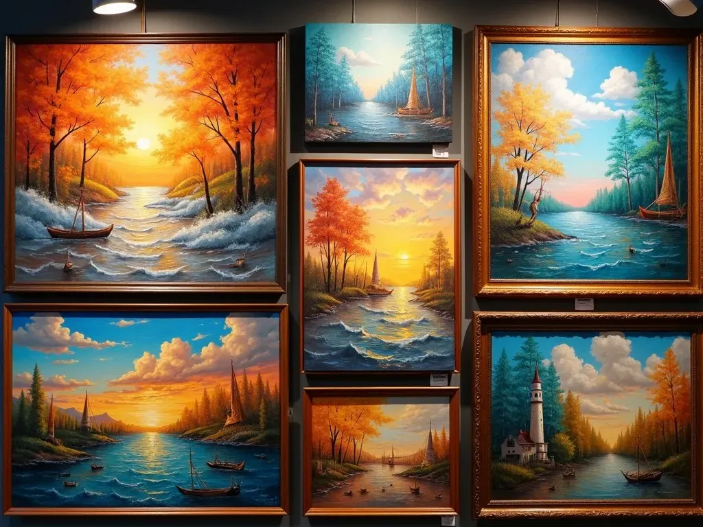 Oil Paintings on Canvas