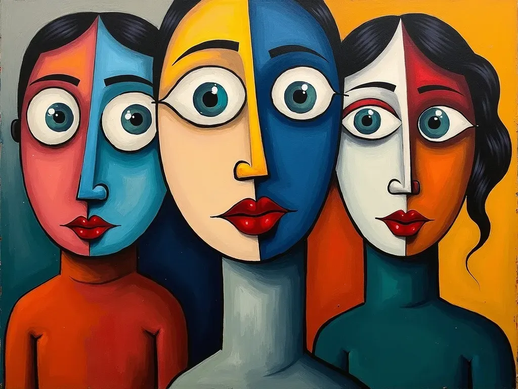 Pablo Picasso - Surrealism Faces