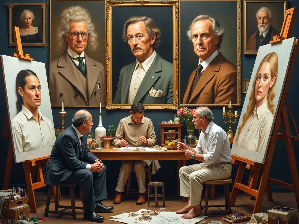 Unveiling the Masters: Portraitists Famous for Their Iconic Artworks