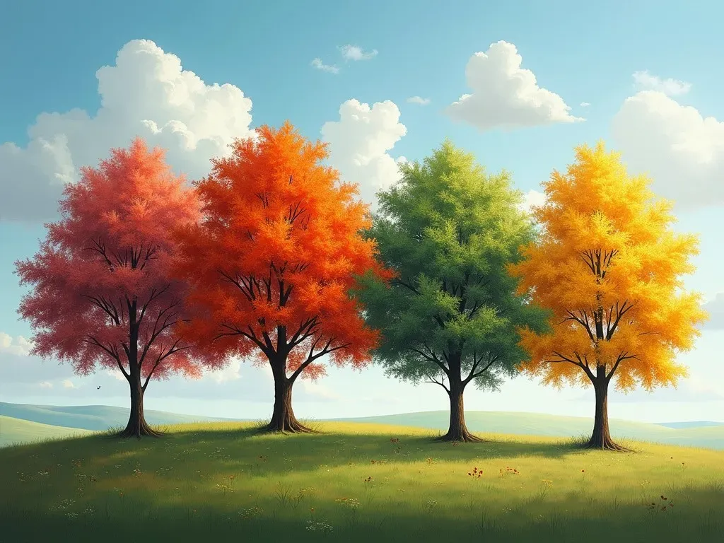 The Four Trees