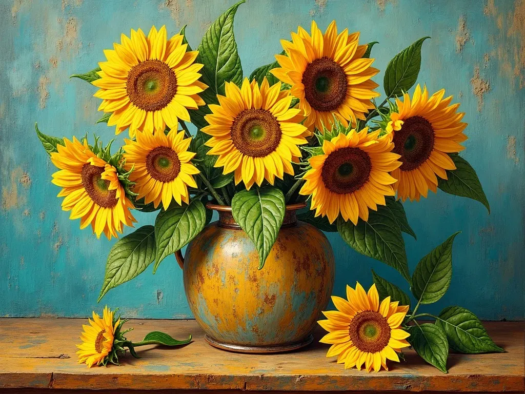 VanGogh_Sunflowers