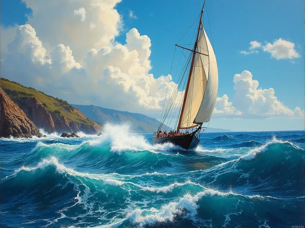 Dive into the Depths of Art: Explore the Allure of Famous Ship Paintings in Oil