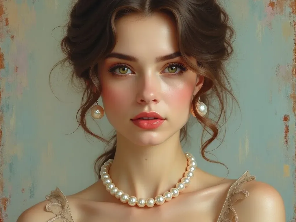 Woman with a Pearl Necklace